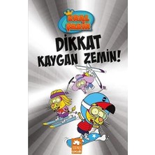 Eksik Parça Yayınları Kral Şakir 12 - Dikkat Kaygan Zemin (Ciltli) + Robotik Kodlama Etkinliklerim (5-6 Yaş) + 1 Kitap Set