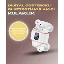 Bluetooth 5.3 Kulaklık – 4 Adet Çift Kulaklıklı Dijital Göstergeli Anc + Enc - ER001Y-53DTA6