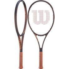 Wilson Pro Staff 97 V14 315gr Yetişkin Performans Tenis Raketi Bronz Renkli 27 inç Uzunluk