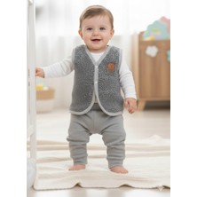 Ayyıldız Baby Laura Baby Erkek Bebek Çocuk Welsoft Peluş Yelek