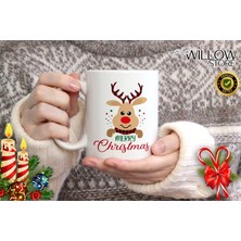 Willow Store Merry Christmas ,noel Temalı Porselen Kupa Bardak,yılbaşı,merry Christmas,hediyelik 94