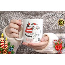 Willow Store Merry Christmas ,noel Temalı Porselen Kupa Bardak,yılbaşı,merry Christmas,hediyelik 109