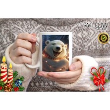 Willow Store Merry Christmas ,noel Sevimli Ayıcık Temalı Porselen Kupa Bardak,yılbaşı,merry Christmas,hediyelik5