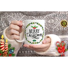 Willow Store Merry Christmas ,noel Temalı Porselen Kupa Bardak,yılbaşı,merry Christmas,hediyelik 91