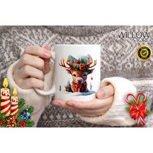 Willow Store Merry Christmas ,noel Temalı Porselen Kupa Bardak,yılbaşı,merry Christmas,hediyelik 56