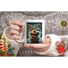 Willow Store Merry Christmas ,noel Temalı Porselen Kupa Bardak,yılbaşı,merry Christmas,hediyelik 75