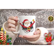 Willow Store Merry Christmas ,noel Temalı Porselen Kupa Bardak,yılbaşı,merry Christmas,hediyelik 112