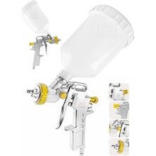 Profesyonel Üstten Depolu 600 cc Boya Sprey Tabancası