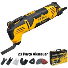 23 Parça Çok Amaçlı Kesici ve Zımparalama Seti, Güçlü 310W