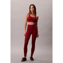 Calvin Klein Tam Boy Kadın Kırmızı Tayt  LVGWS5L612-AF8