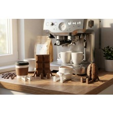 Nibgat Kahve Köşesi 4’lü Biblo Seti — Coffee Friends