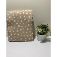 Özbience Büyük Boy Ipli Keçeli Ütü Masası Kılıfı 55X140 cm Cream Star