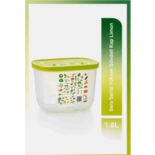 Tupperware Sera Serisi Yüksek Gövdeli Kap 1,8lt Limon