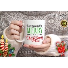 Willow Store Merry Christmas ,noel Temalı Porselen Kupa Bardak,yılbaşı,merry Christmas,hediyelik 89