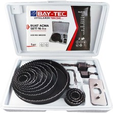 16 Parça Profesyonel Panç ve Testere Seti, Çok Amaçlı Kesim Aracı