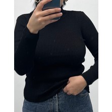 Nisum Yarım Balıkçı Triko Kazak