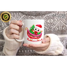 Willow Store Merry Christmas ,noel Temalı Porselen Kupa Bardak,yılbaşı,merry Christmas,hediyelik 54