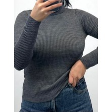 Nisum Yarım Balıkçı Triko Kazak