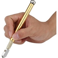 Elmas Kalem Cam ve Fayans Kesici, Kendinden Yağlama, Metal Saplı