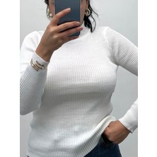 Nisum Yarım Balıkçı Triko Kazak