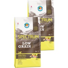 Düşük Tahıllı Tavuklu Hindili ve Yaban Mersinli Yavru Kedi Maması 2 x 2 kg