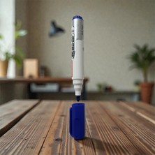 Mubx 4 Adet Mavi Renk Beyaz Tahta Kalemi KA002