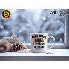 Willow Store Merry Christmas ,noel Temalı Porselen Kupa Bardak,yılbaşı,merry Christmas,hediyelik 7
