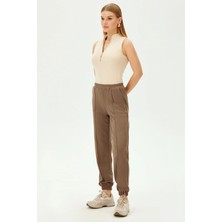 Allyco Bel ve Paçası Lastikli Jogger Örme Pantolon