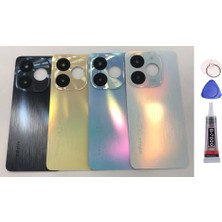 Yedcom İnfinix Smart 8 Pro Beyaz Arka Pil Batarya Kapağı Arka Kapak Yapıştırıcı Ve Tamir Seti Set