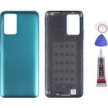 Yedcom Zte V30 Vita Yeşil Arka Pil Batarya Kapağı Arka Kapak Yapıştırıcı ve Tamir Seti Set