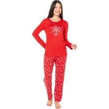 Us Polo Kadın Uzun Kol Pijama Takım 20151