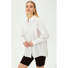 Allyco Çizgili Regular Pamuk Gömlek