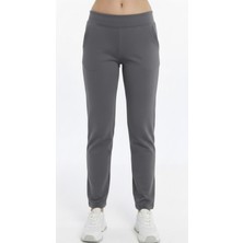 Axxel Kadın Füme Eşofman Altı Cepli Kemer Içi GARNILI-P493