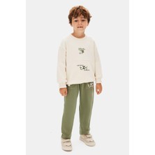NK Tekstil Star Erkek Takım - Krem