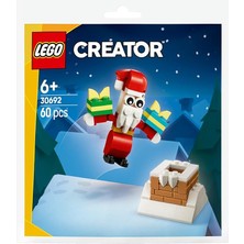 LEGO Creator Noel Baba ile Baca Eğlencesi 30692 – 6 Yaş ve Üzeri Erkek ve Kız Çocuklar Için Hayal Gücünü Ge... + 6 LEGO
