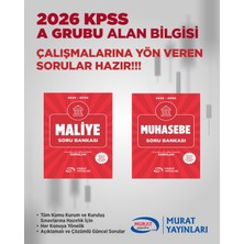 Murat Yayınları Kpss A grubu Maliye ve Muhasebe Soru Bankası Set .