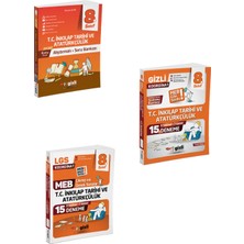 8. Sınıf T.c. Inkılap ve Atatürkçülük Alıştırmalı Sb+Çıkmış-Örnek Sorular+15 Deneme(3 Kitap)