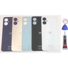 Yedcom OMİX X5 Beyaz Arka Pil Batarya Kapağı Arka Kapak Yapıştırıcı Ve Tamir Seti Set