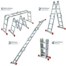 Akrobat Merdiven Katlanır Merdiven 470 cm Akrobat