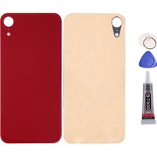 Yedcom Iphone Xr Kırmızı Uyumlu Arka Pil Batarya Kapağı Arka Kapak Yapıştırıcı ve Tamir Seti Set