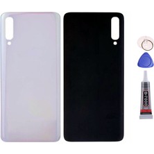 Yedcom Samsung A70 Beyaz Uyumlu Arka Pil Batarya Kapağı Arka Kapak Yapıştırıcı Ve Tamir Seti Set