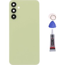 Yedcom Samsung A25 Yeşil Uyumlu Arka Pil Batarya Kapağı Arka Kapak Yapıştırıcı Ve Tamir Seti Set