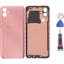 Yedcom Samsung A04E Kahverengi Uyumlu Arka Pil Batarya Kapağı Arka Kapak Yapıştırıcı Ve Tamir Seti Set