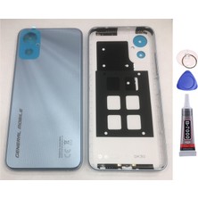 Yedcom GM 23 SE Mavi Arka Pil Batarya Kapağı Arka Kapak Yapıştırıcı Ve Tamir Seti Set