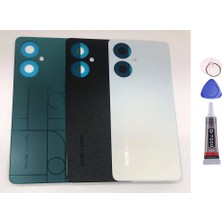 Yedcom Tecno Camon 19 Beyaz Arka Pil Batarya Kapağı Arka Kapak Yapıştırıcı Ve Tamir Seti Set