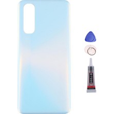 Yedcom Realme 7i Beyaz Arka Pil Batarya Kapağı Arka Kapak Yapıştırıcı Ve Tamir Seti Set