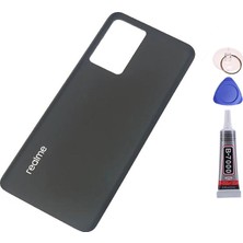 Yedcom Realme Gt Neo 3 Siyah Arka Pil Batarya Kapağı Arka Kapak Yapıştırıcı Ve Tamir Seti Set