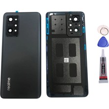 Yedcom Realme Gt Neo 2 Siyah Arka Pil Batarya Kapağı Arka Kapak Yapıştırıcı Ve Tamir Seti Set