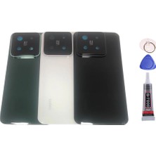 Yedcom Xiaomi Mi 14 Yeşil Kamera Camlı Lensli Arka Pil Batarya Kapağı Arka Kapak Yapıştırıcı Ve Tamir Seti Set