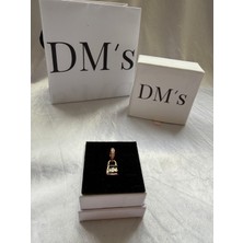 DMs Silver Aşk Asma Kilidi Gümüş Charm'ı